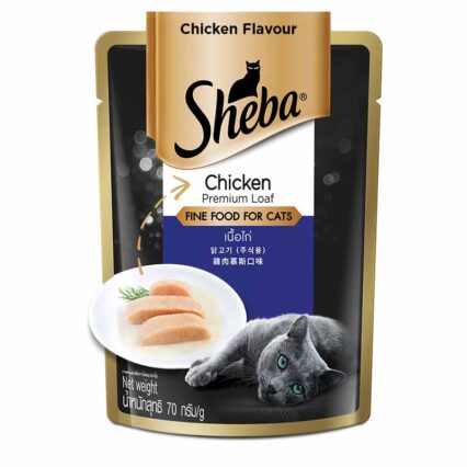Sheba Rich Premium Chicken Loaf – 70 g Pouch