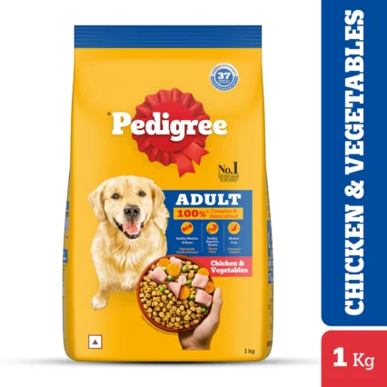 Adult Dry Dog Food – Chicken & Vegetables (370g | 1kg | 2.8kg | 5.5kg)