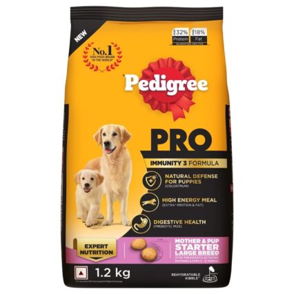 Pedigree PRO Mother & Pup Starter Large Breed Dog Food (1.2kg | 3kg | 10kg)