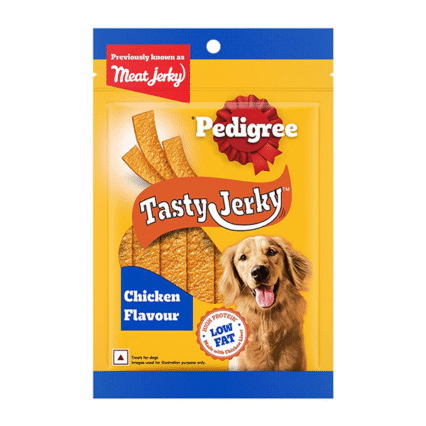 Pedigree Tasty Jerky Dog Treat – Chicken Flavour | 70g