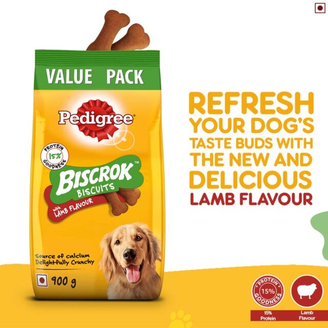 Pedigree Biscrok Biscuits Lamb Flavor (500g & 900g) - Image 9