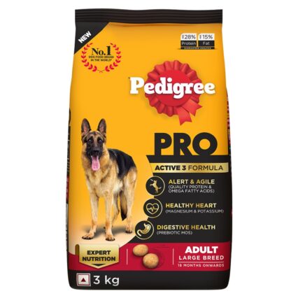 Pedigree PRO Adult Large Breed Dog Food (3kg | 10kg | 20kg)