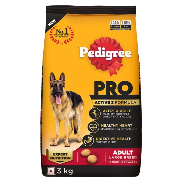 Pedigree PRO Adult Large Breed Dog Food (3kg | 10kg | 20kg)
