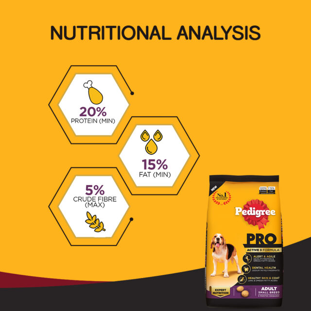 Pedigree PRO Adult Small Breed – Premium Dog Food (1.2kg | 3kg) - Image 5