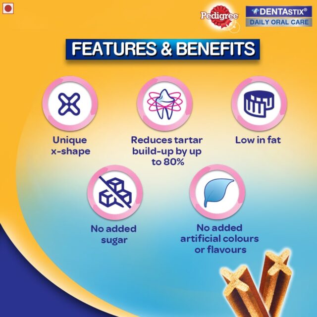 Pedigree Dentastix Oral Care Dog Treat – Small Breeds (5–10 kg) | 110g - Image 5