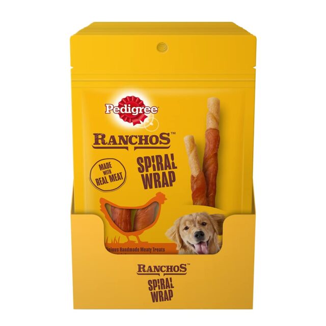 Pedigree Ranchos Spiral Wrap – Chicken & Smoky Lamb Flavour 720g | Box of 12 Packs - Image 2