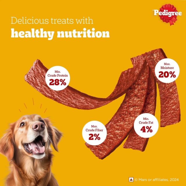 Pedigree Meat Jerky Sticks Dog Treat – Roasted Lamb | 70g - Image 3