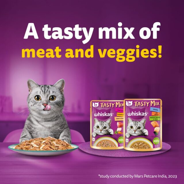Whiskas Tasty Mix - Chicken With Salmon Wakame Seaweed in 70g (Pack Of 1 / 14 / 28) - Image 20