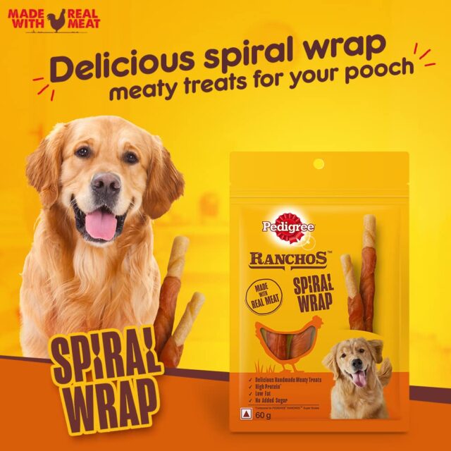 Pedigree Ranchos Spiral Wrap – Chicken & Smoky Lamb Flavour 720g | Box of 12 Packs - Image 5
