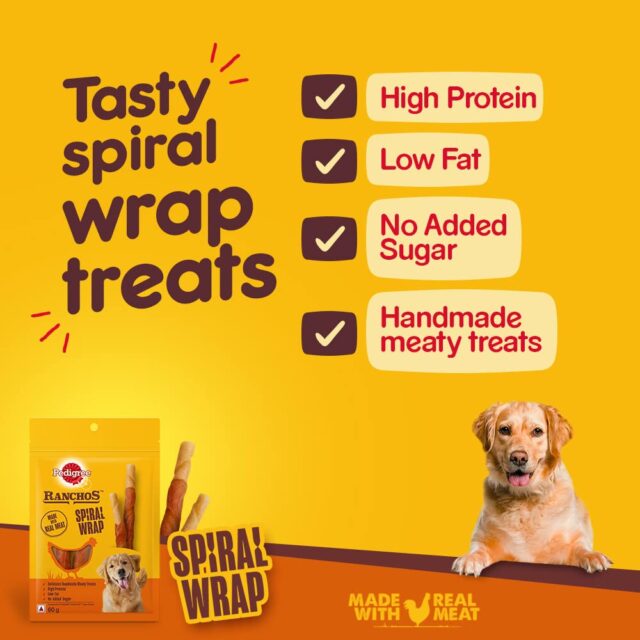 Pedigree Ranchos Spiral Wrap – Chicken & Smoky Lamb Flavour 720g | Box of 12 Packs - Image 6