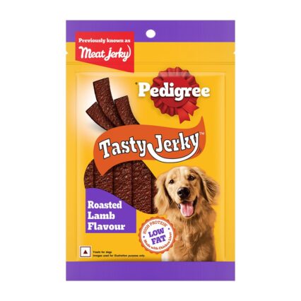 Pedigree Meat Jerky Sticks Dog Treat – Roasted Lamb | 70g