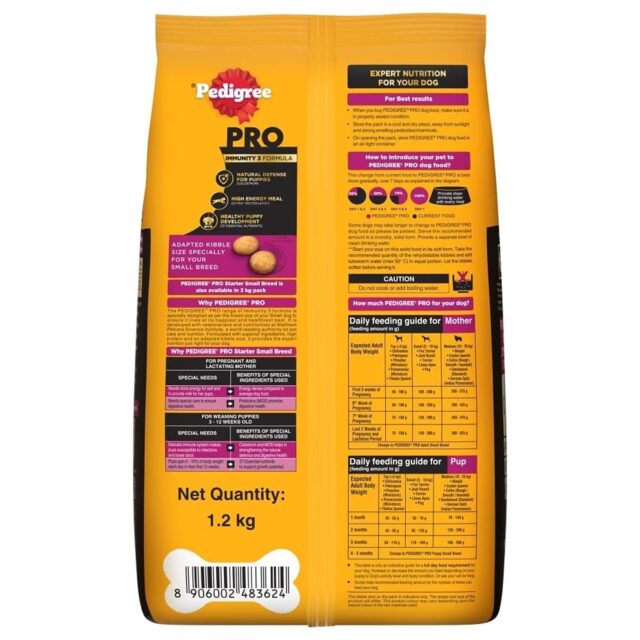 Pedigree PRO Mother & Pup Starter – Small Breed (1.2kg | 3kg) - Image 11