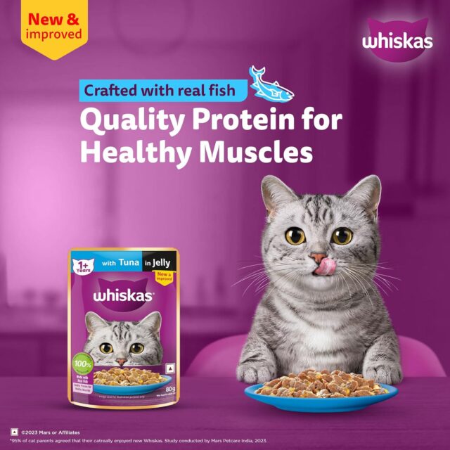 Whiskas Adult (1+ Years) Tuna in Jelly Wet Cat Food – 80g (Pack of 1 / 14 / 56) - Image 11