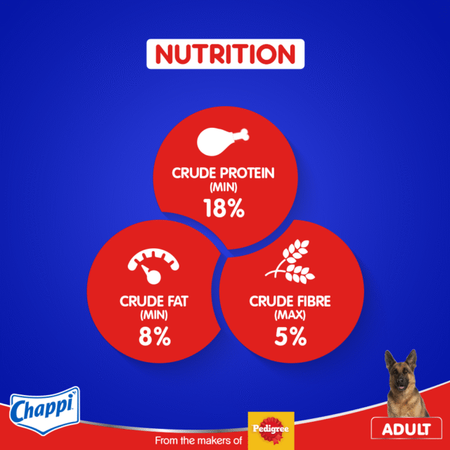 Chappi Adult Dry Dog Food – Chicken & Rice Flavour 1 kg - Image 5