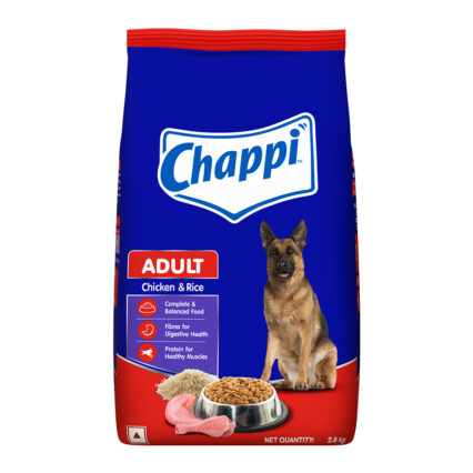 Chappi Adult Dry Dog Food – Chicken & Rice Flavour (2.8 kg | 20 kg)