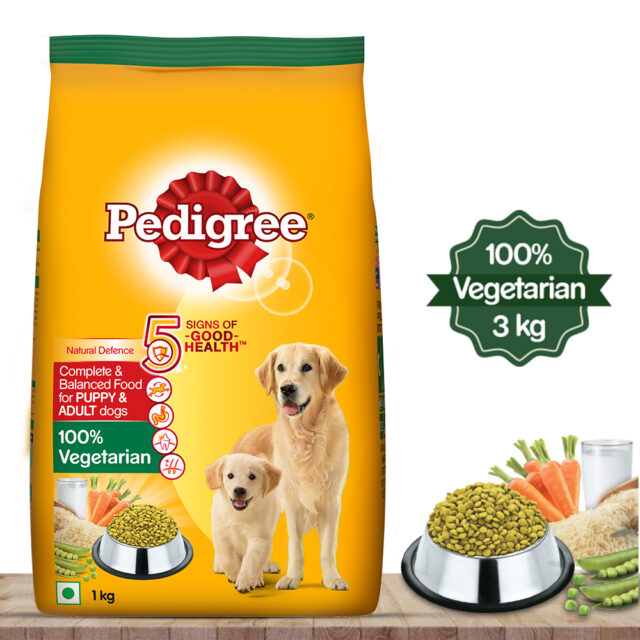Pedigree Complete & Balanced Food for Puppy & Adult Dogs – 100% Vegetarian (1kg | 2.8kg) - Image 10