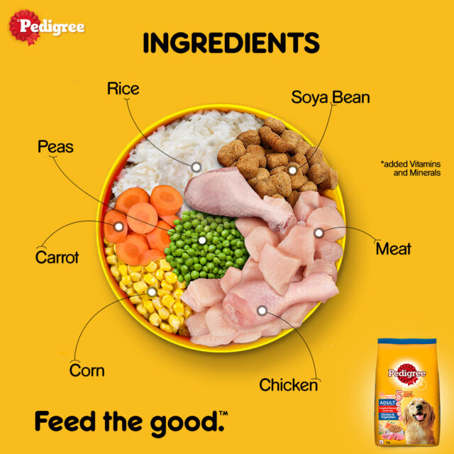 Adult Dry Dog Food – Chicken & Vegetables (370g | 1kg | 2.8kg | 5.5kg) - Image 3