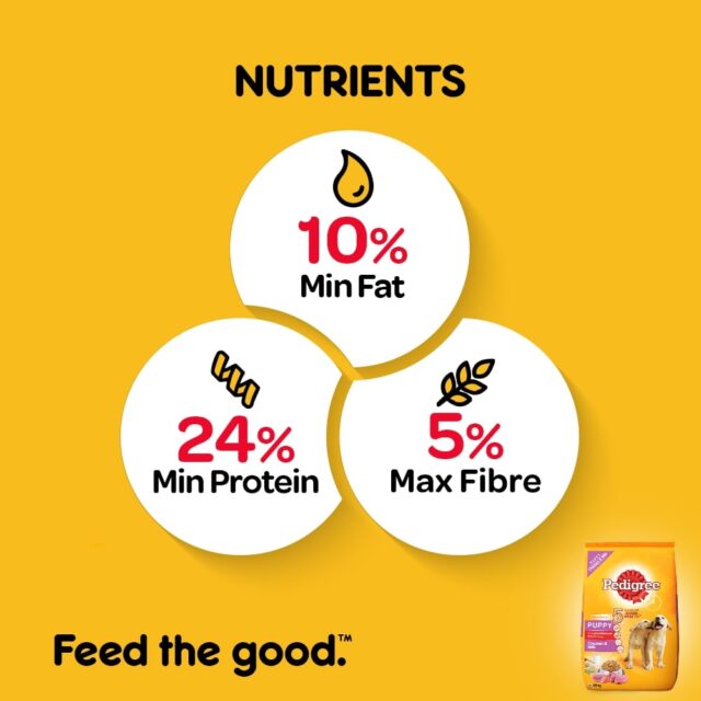Pedigree Puppy Dry Dog Food – Chicken & Milk (10kg | 15kg | 20kg) - Image 8