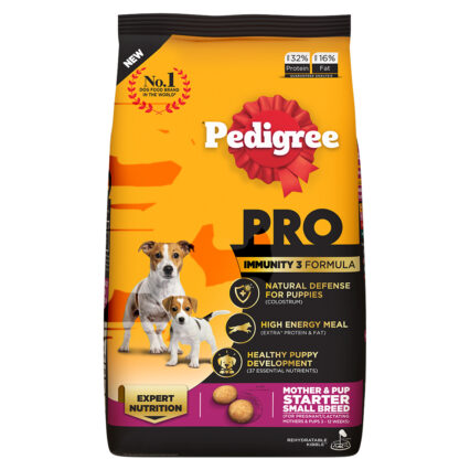 Pedigree PRO Mother & Pup Starter – Small Breed (1.2kg | 3kg)