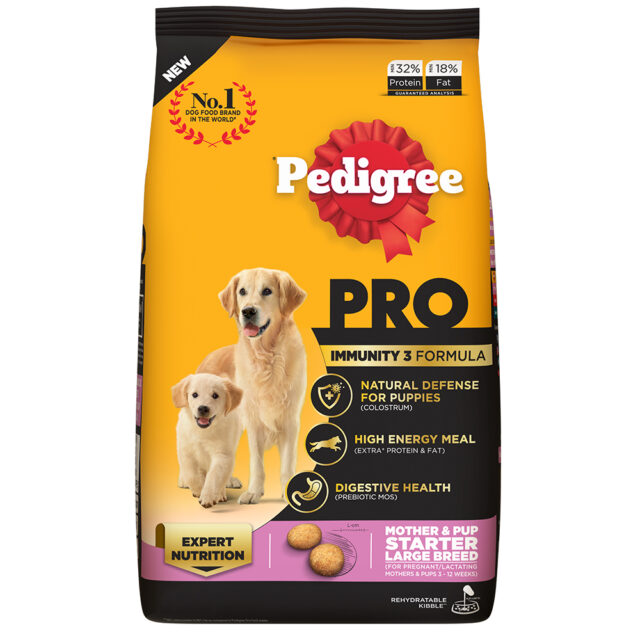 Pedigree PRO Mother & Pup Starter Large Breed Dog Food (1.2kg | 3kg | 10kg)