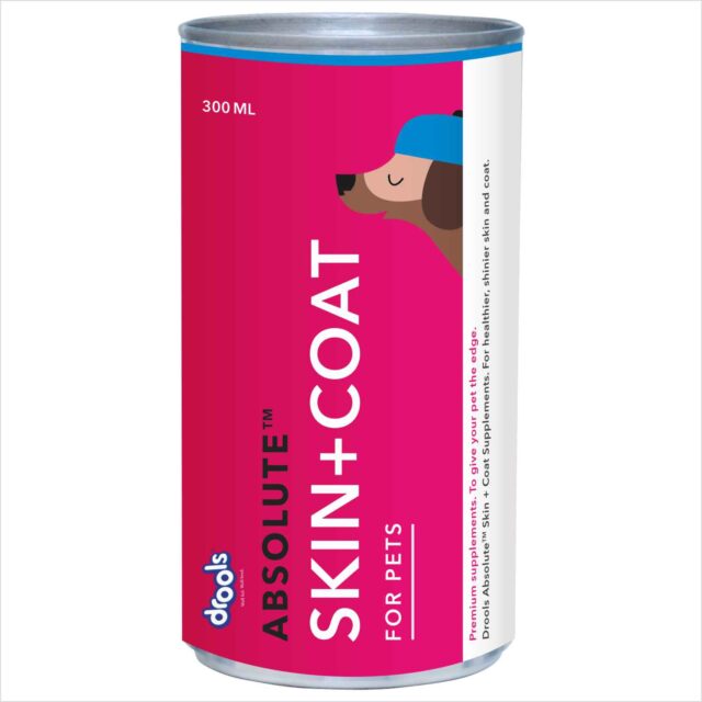 Drools Absolute Skin + Coat Syrup – Dog Supplement (300 ml) - Image 2