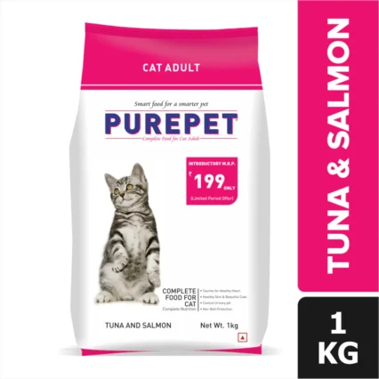 Purepet Tuna and Salmon Adult Cat Dry Food (1kg | 2.8kg | 6kg)