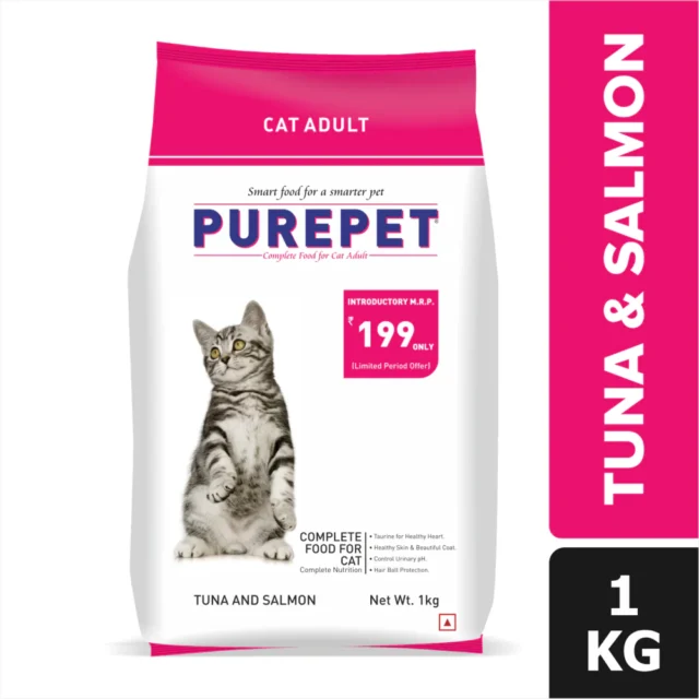 Purepet Tuna and Salmon Adult Cat Dry Food (1kg | 2.8kg | 6kg)