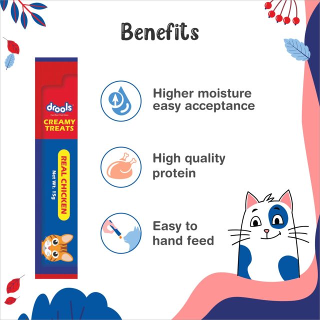Drools Real Chicken Creamy Cat Treats (25 Pcs) - Image 6