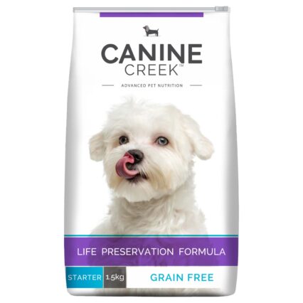 Canine Creek Starter Dry Dog Food, Ultra Premium - (1.5 kg | 4 kg | 12.5 kg)