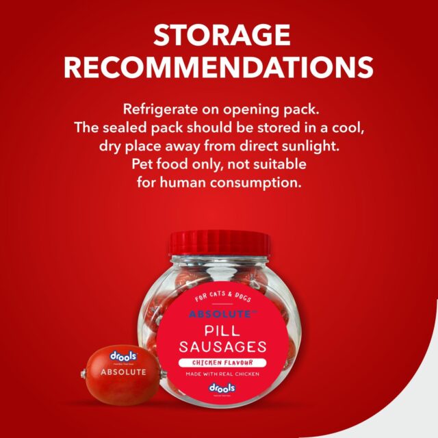 Drools Absolute Pill Sausages for Cats & Dogs (28 Pieces) - Image 3
