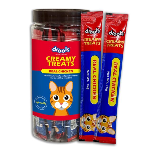 Drools Real Chicken Creamy Cat Treats (25 Pcs)
