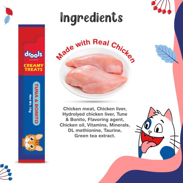 Drools Creamy Cat Treats – Tuna & Bonito (25 Pcs) - Image 4