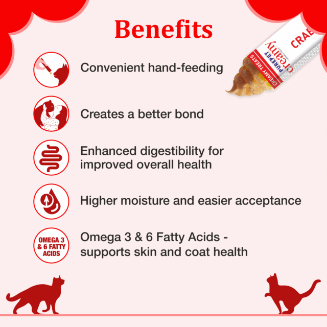 Purepet Crab & Chicken Creamy Cat Lickable Treats - Image 7
