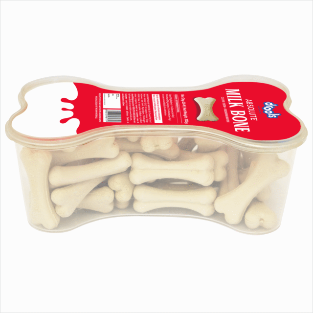 Drools Absolute Milk Bone Jar – Dog Treats (300 g – 20 Pieces | 600 g – 40 Pieces) - Image 2