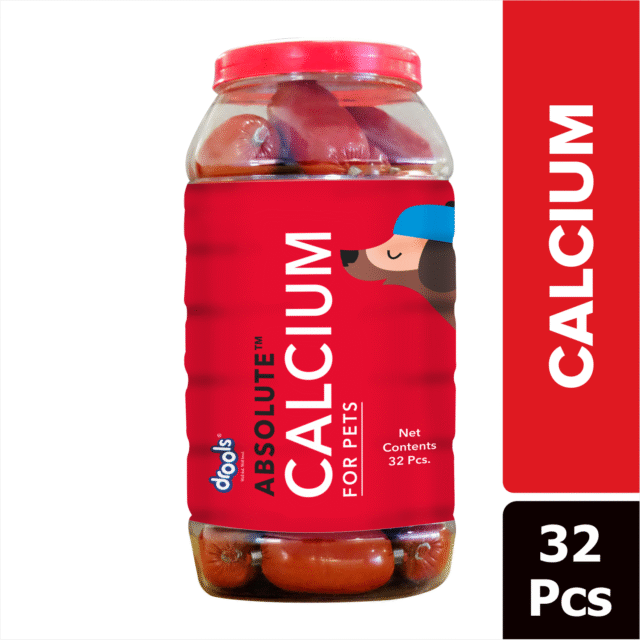 Drools Absolute Calcium Sausage Dog Supplement – Jar - Image 2