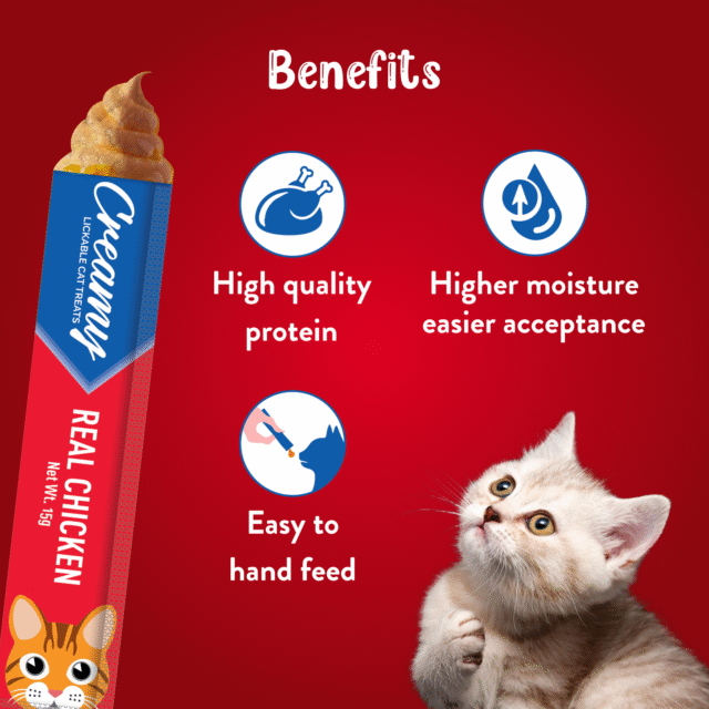 Drools Real Chicken Creamy Cat Treats (5 Sticks) - Image 5