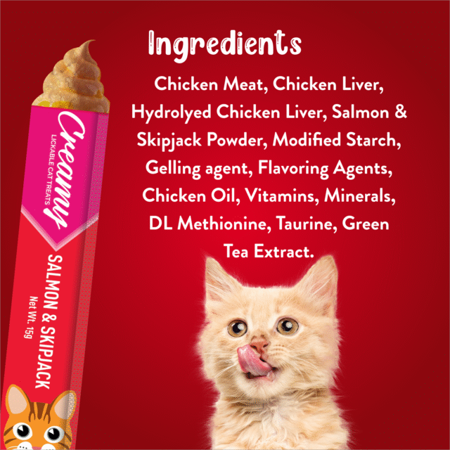 Drools Salmon & Skipjack Creamy Cat Treats (5 Sticks) - Image 6