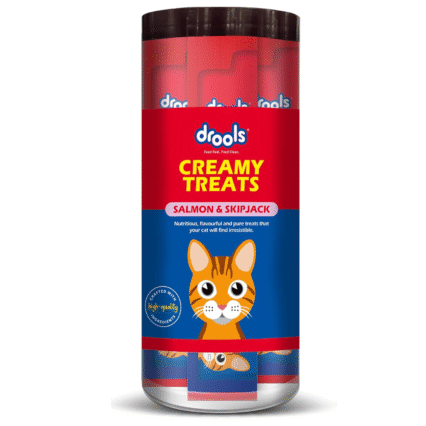 Drools Salmon & Skipjack Creamy Cat Treats (25 Pcs)
