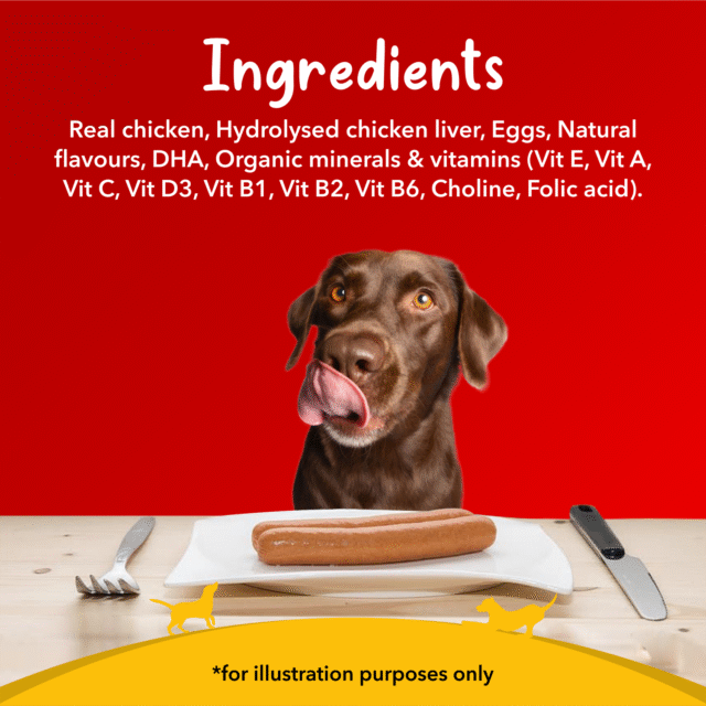 Drools Real Chicken Sausage for Dogs – 10 Pieces Jar (300 g) - Image 6