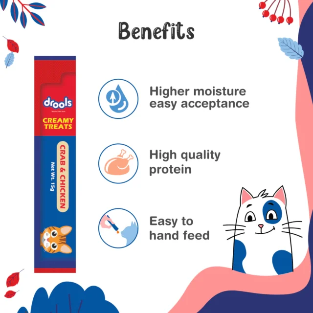 Drools Crab & Chicken Creamy Cat Treats (25 Pcs) - Image 7