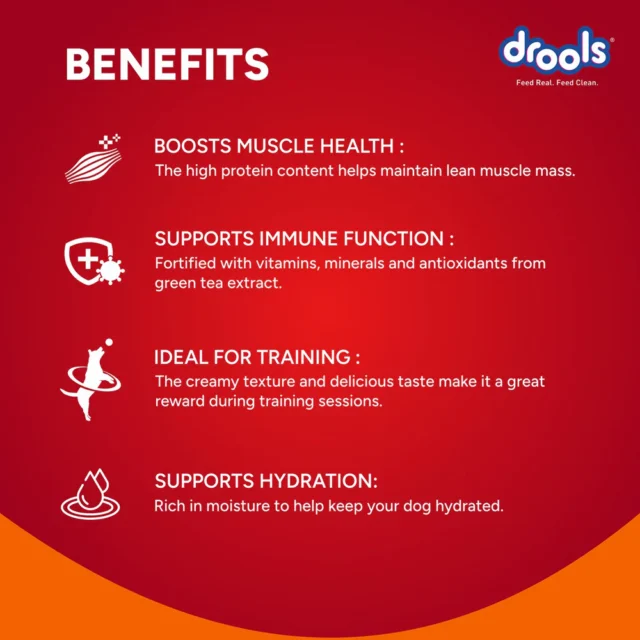 Drools Chicken & Carrot Creamy Dog Treats (5 Sticks) - Image 8
