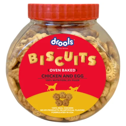 Drools Chicken and Egg Biscuit for Dogs – 400 g