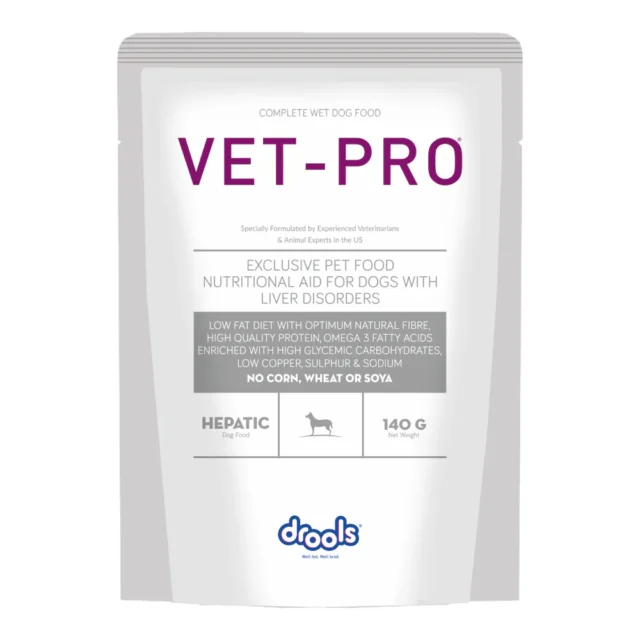 Drools VET PRO Hepatic Wet Dog Food