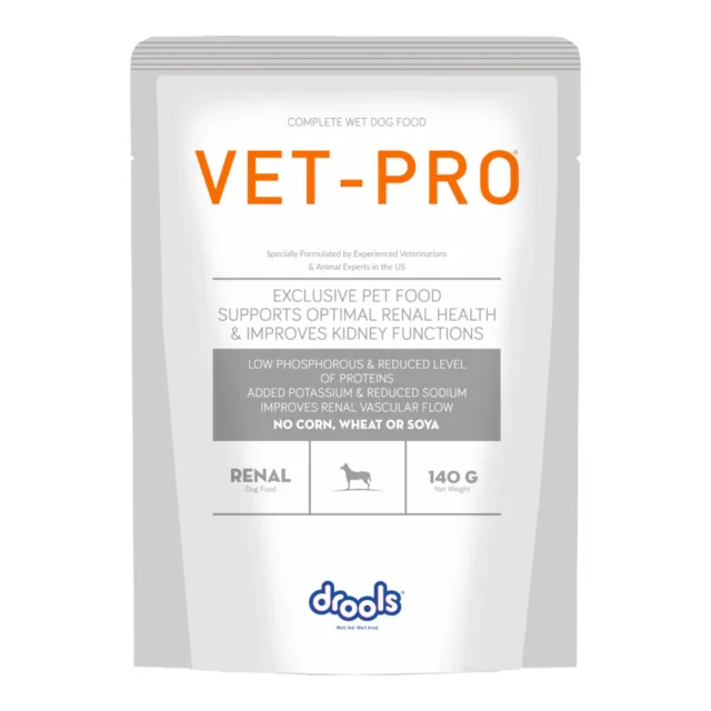 Drools VET PRO Renal Pet Wet Dog Food