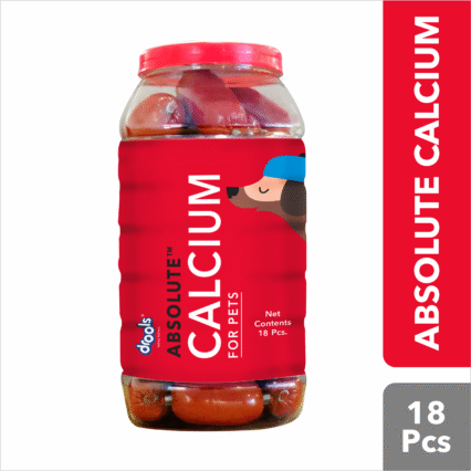 Drools Absolute Calcium Sausage Dog Supplement – Jar
