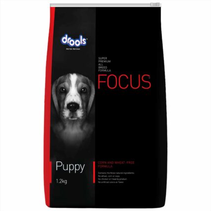 Drools Focus Puppy Super Premium Dry Dog Food (1.2 kg | 4 kg | 12 kg)