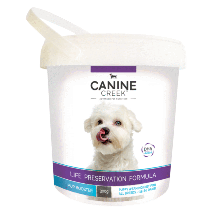Canine Creek Pup Booster – Puppy Weaning Diet for All Breeds 300 g