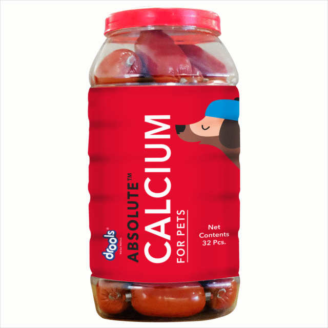 Drools Absolute Calcium Sausage Dog Supplement – Jar - Image 4