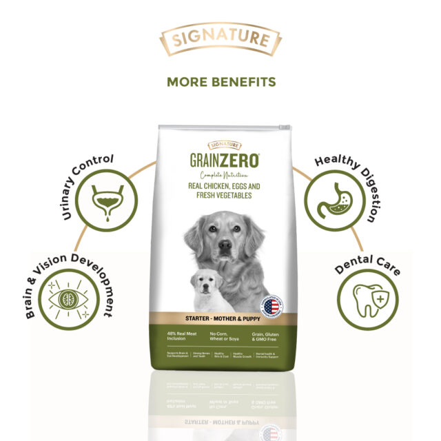 Grain Zero Real Chicken Egg and Vegetables - Starter Dry Dog Food (1.2kg | 3kg | 12kg) - Image 4