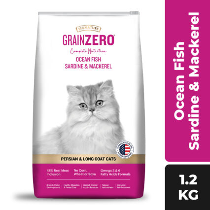 Grain Zero Adult Persian Dry Cat Food -1.2kg